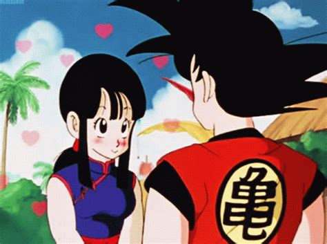 gif chichis|Dragon Ball Z Goku And Chichi GIFs